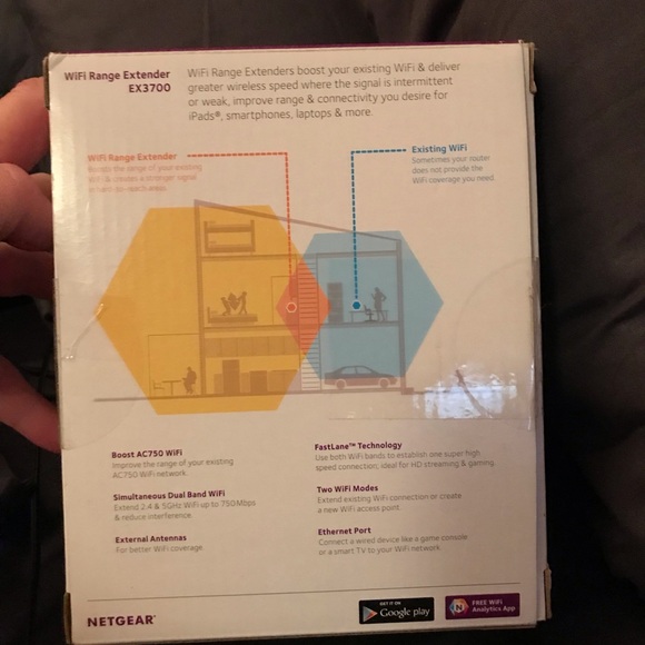 Range Extender 
Dual-band Essentials Edition, 750Mbps. - Picture 6 of 9